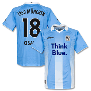 Uhlsport 1860 Munich Home Osako Shirt 2013 2014 (Fan