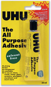 UHU All Purpose Glue Strong Solvent-free