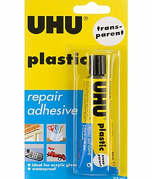 UHU Universal Plastic Adhesive, 33ml