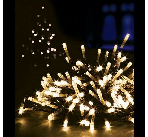 480 Multi Action LED Supabrights Christmas Lights (Warm White)