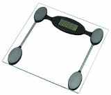 Glass bathroom Scales Elegent Design Large LCD Display