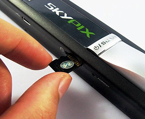 UKEOL Mini Skypix Cordless Handheld Scanner 900DPI Resolution - A4 Photo Handy Scan TSN410 Primier(black)