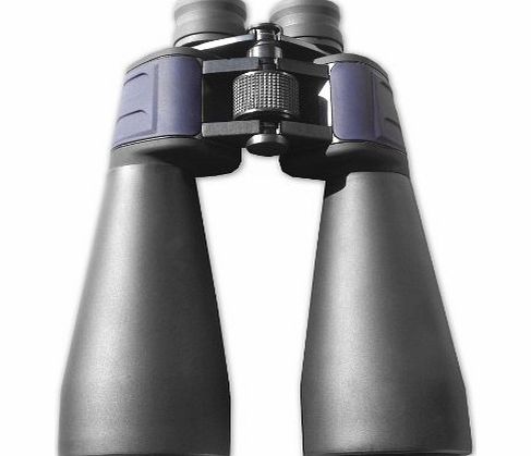 UKHobbyStore 15x70 Very High Quality Astronomy Blue Body Observation Binoculars - BaK4 Prisms- Exceptional Clarity - Recommended for StarGazing - Very Powerful - With Tripod Adapter, Case, Lens Caps, Cleaning Clot
