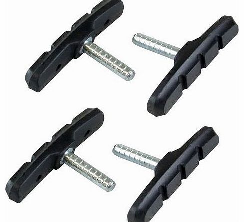 Cantilever Bike Brake Blocks Pads - 2 Pairs