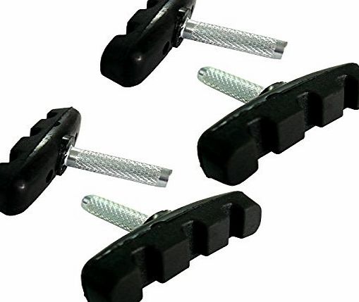 Ultimate Hardware Cantilever Bike Brake Blocks Pads (2 Pairs)