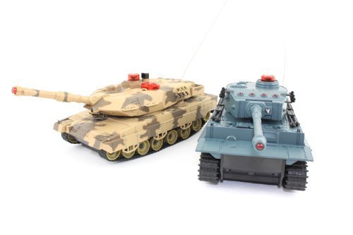 Ultimate Radio Conrol Toys Radio / Remote RC Control Infrared-M1A2 Battle Tanks Scale 1:24