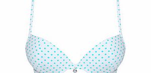 The One mint spot bra