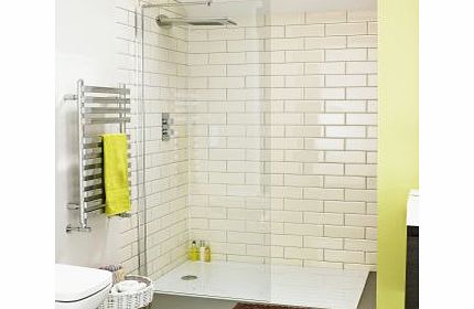 Ultra Bathroom Walk in Wet Room Shower Glass Screen