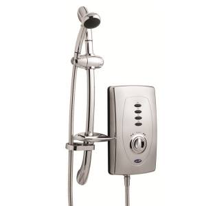Ultra Chic 650 (slimline) 10.5kW Chrome Electric Shower