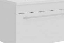 Ultra High Gloss White 500mm Compact Wall Hung Single