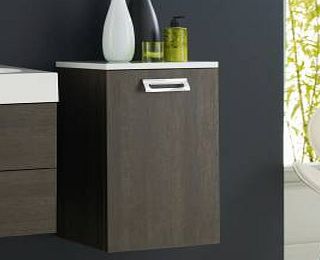 Ultra Oak Finish Bathroom Furniture Side Cabinet