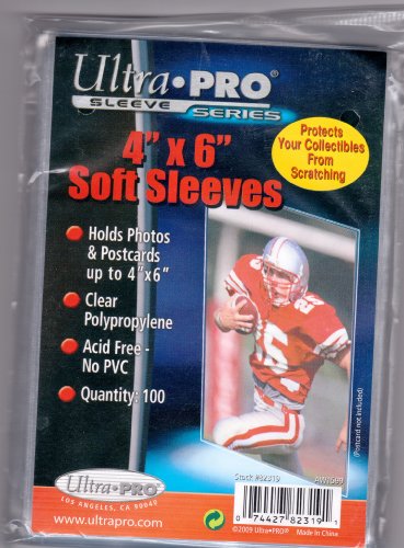 4`` x 6`` Soft Sleeves (100)