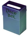 Ultra Pro Caribbean Blue Textured Deck Box