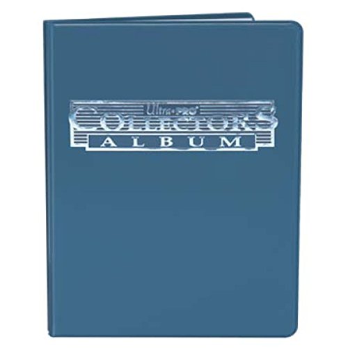 Trading Card A4 9-Pocket Blue Collectors Portfolio. Contains 10 A4 Nine Pocket Pages.
