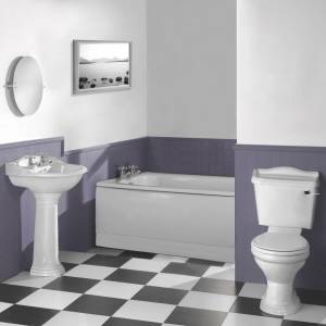 Ultra Traditional 170cm Standard Bathroom Suite Bath