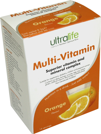 Ultralife Multi-Vitamin Orange 14
