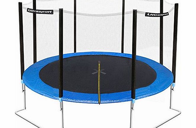 Ultrasport 10ft Jumper Garden Trampoline includes 4ft Safety Net