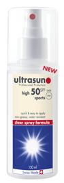 Ultrasun Clear Spray Sports Formula SPF 50 150mls