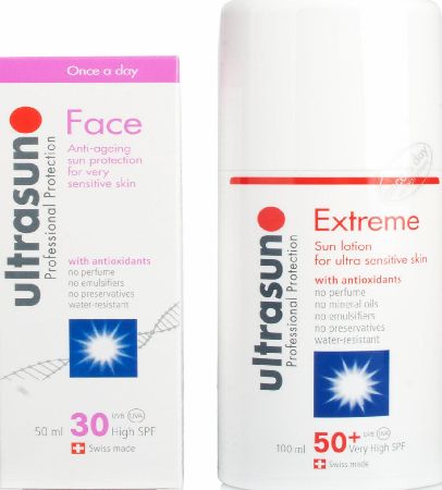 Ultrasun Extreme Sun Lotion SPF50  Ultrasun Once