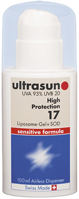 Ultrasun High Protection 17 Sensitive 100ml