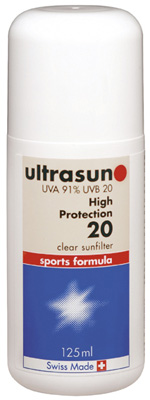 Ultrasun High Protection 20 Sport 125ml