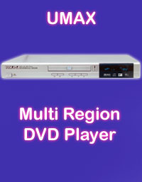 Umax 5.1 Multi Region DVD Player - Limited Offer!