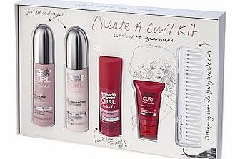Umberto Giannini Create A Curl Hair Kit Gift