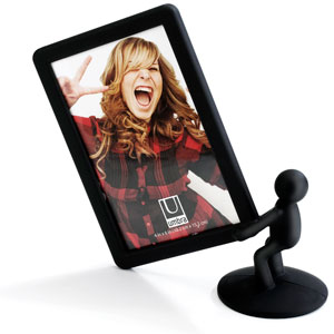 Umbra Hercules 4 x 6 Vertical Black Photo Frame