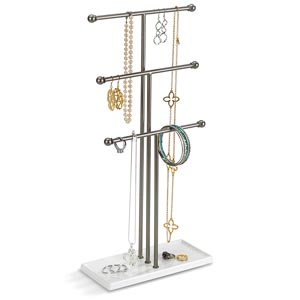 Umbra Trigem 3 Tier Jewellery Tree Hanger