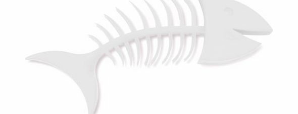 Umbra Wishbone Rubber Soap Dish, White