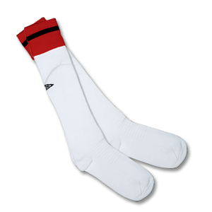 Umbro 00-01 Man Utd H Change Socks - white