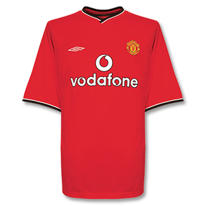 00-02 Man Utd Home Shirt - Boys