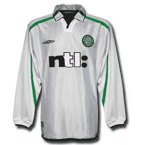 Umbro 01-02 Celtic Away Long-sleeve shirt