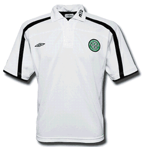 Umbro 01-02 Celtic Polo shirt - white