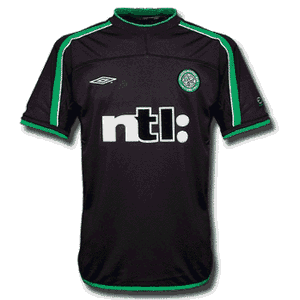 Umbro 01-02 Celtic Pro Training shirt - black