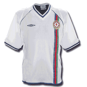 Umbro 02-03 Azerbaijan Home shirt