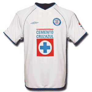 Umbro 02-03 Cruz Azul Away shirt