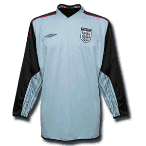 Umbro 02-03 England Away Goalkeeper L/S shirt
