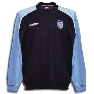 Umbro 02-03 England Contrast Sweatshirt