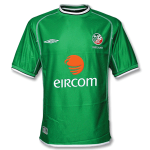 Umbro 02-03 Ireland Home Shirt - Boys