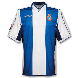 Umbro 02-04 Espanyol Home Shirt