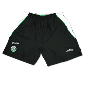 Umbro 03-04 Celtic PPT short Blk/Whi/Green