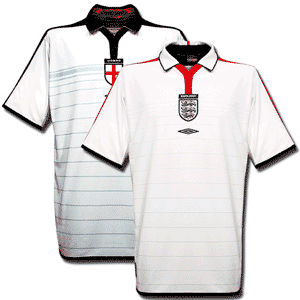 Umbro 03-04 England Home shirt - boys