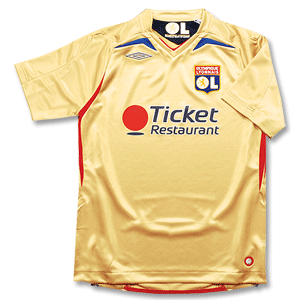 Umbro 07-08 Olympic Lyon Away Shirt - Boys