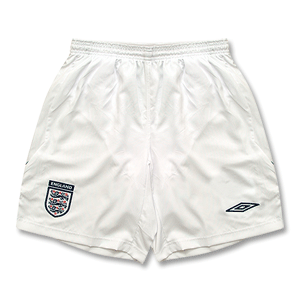 Umbro 07-09 England Home Change Shorts - Boys
