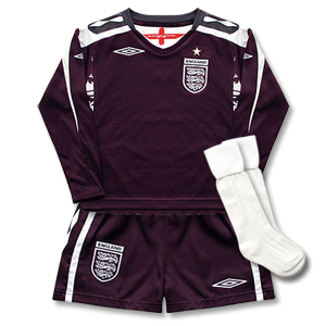 Umbro 07-09 England Home GK Infant Kit
