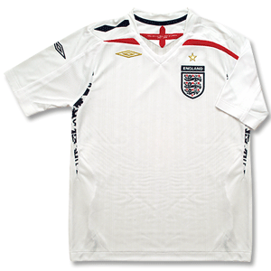 07-09 England Home Shirt - Boys