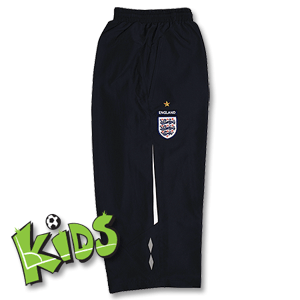 Umbro 08-09 England Bench 3/4 Length Pants - Navy/White - Boys