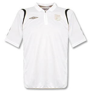 Umbro 08-09 Lyon Polo Shirt - White
