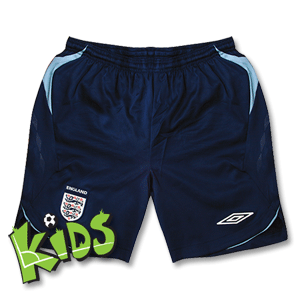 Umbro 08-10 England Away GK shorts - boys